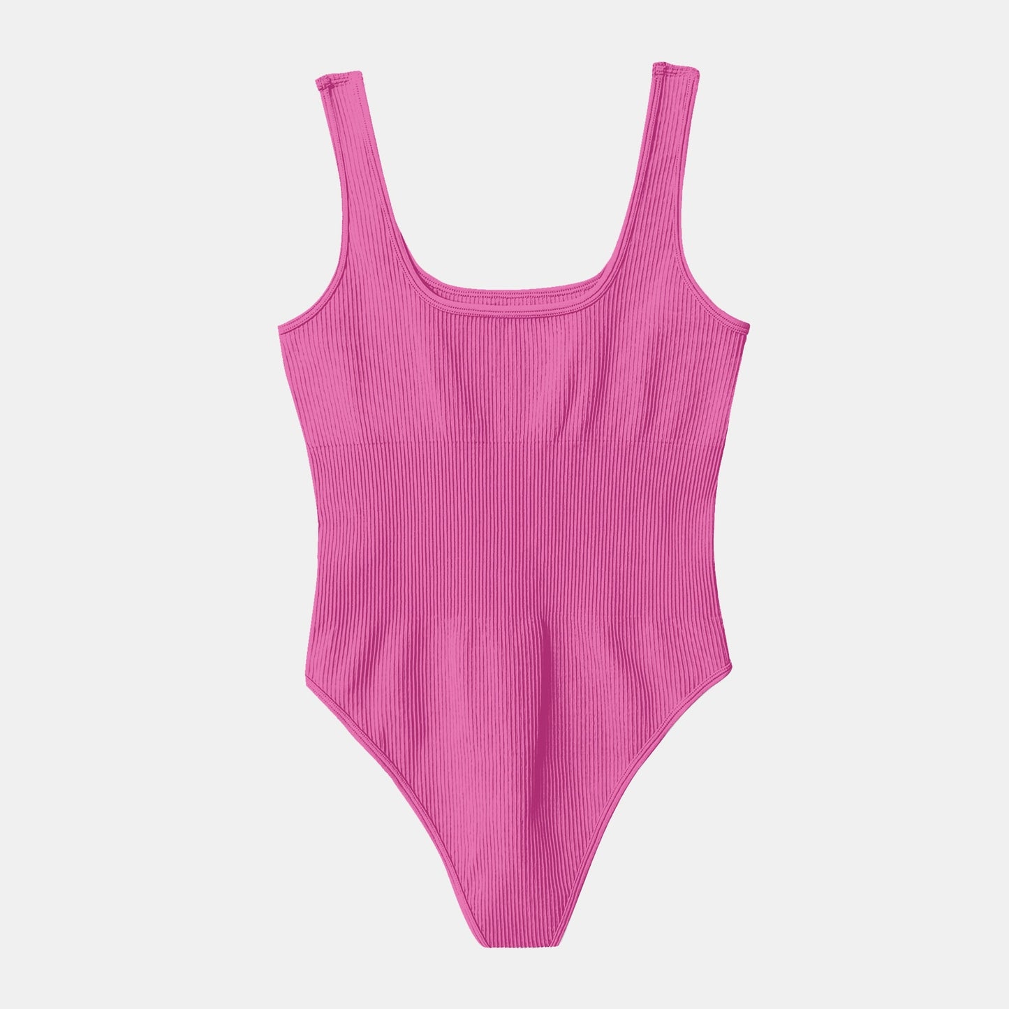 Ribbed Tank Cheeky Shapewear Bodysuit