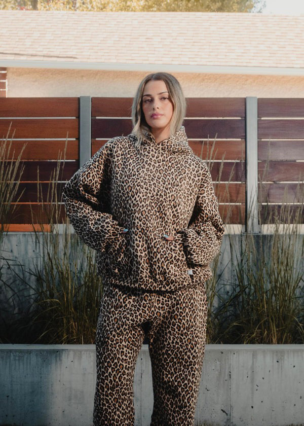 Tyra™ - Leopard Print Hoodie