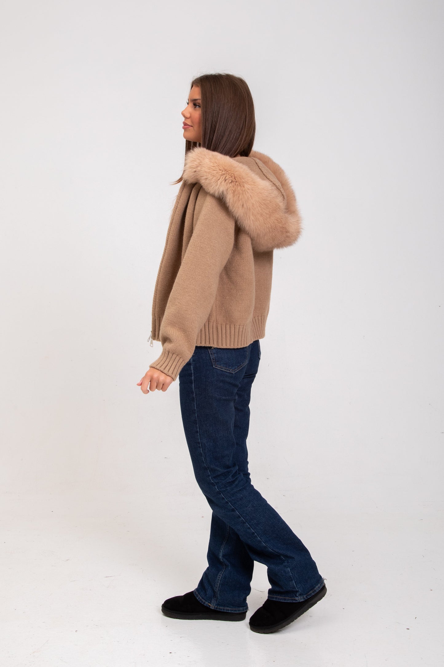 Olivia | Knitted Fur Jack