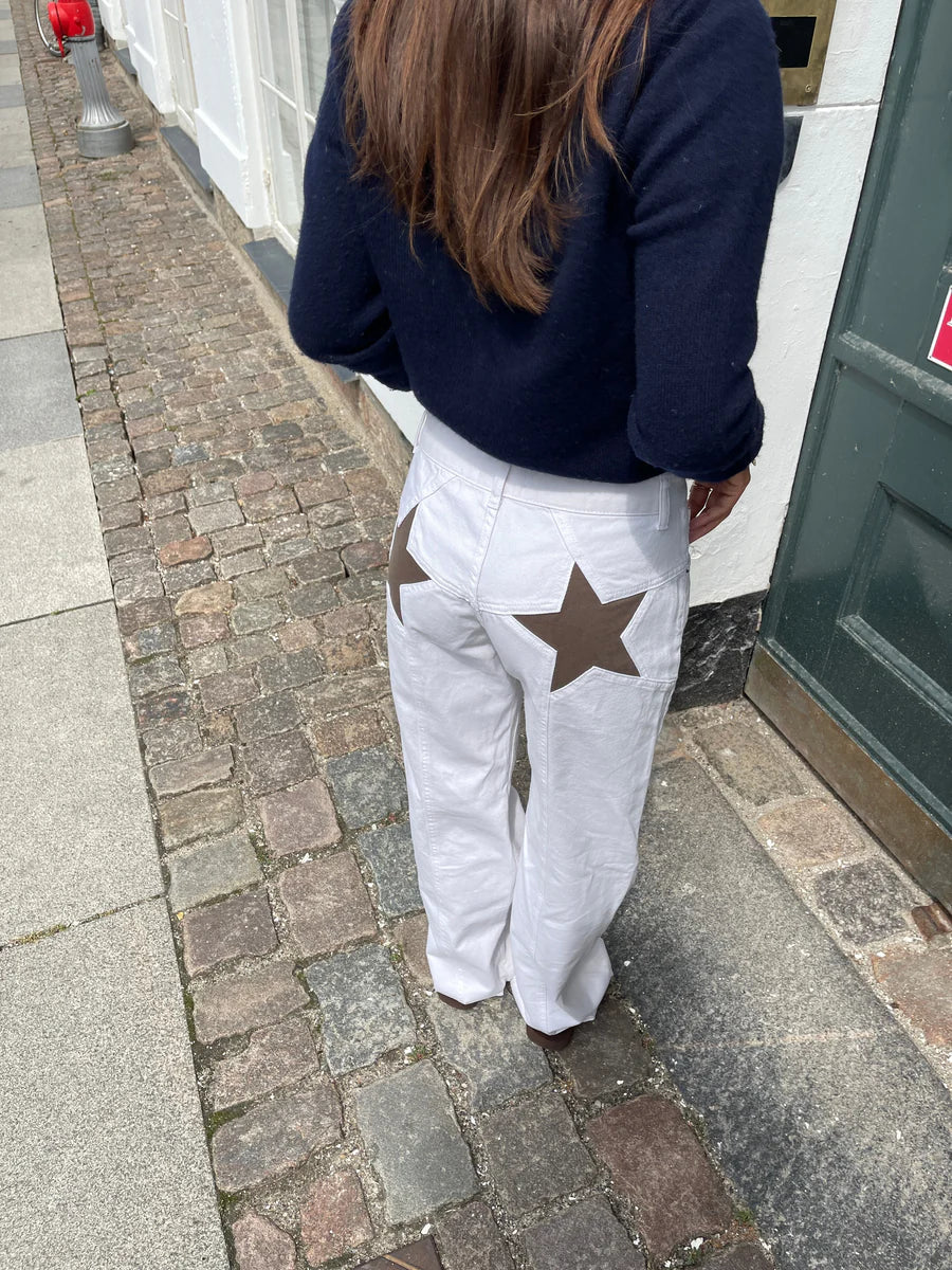 Evie Star Jeans - Oversized jeans met sterren