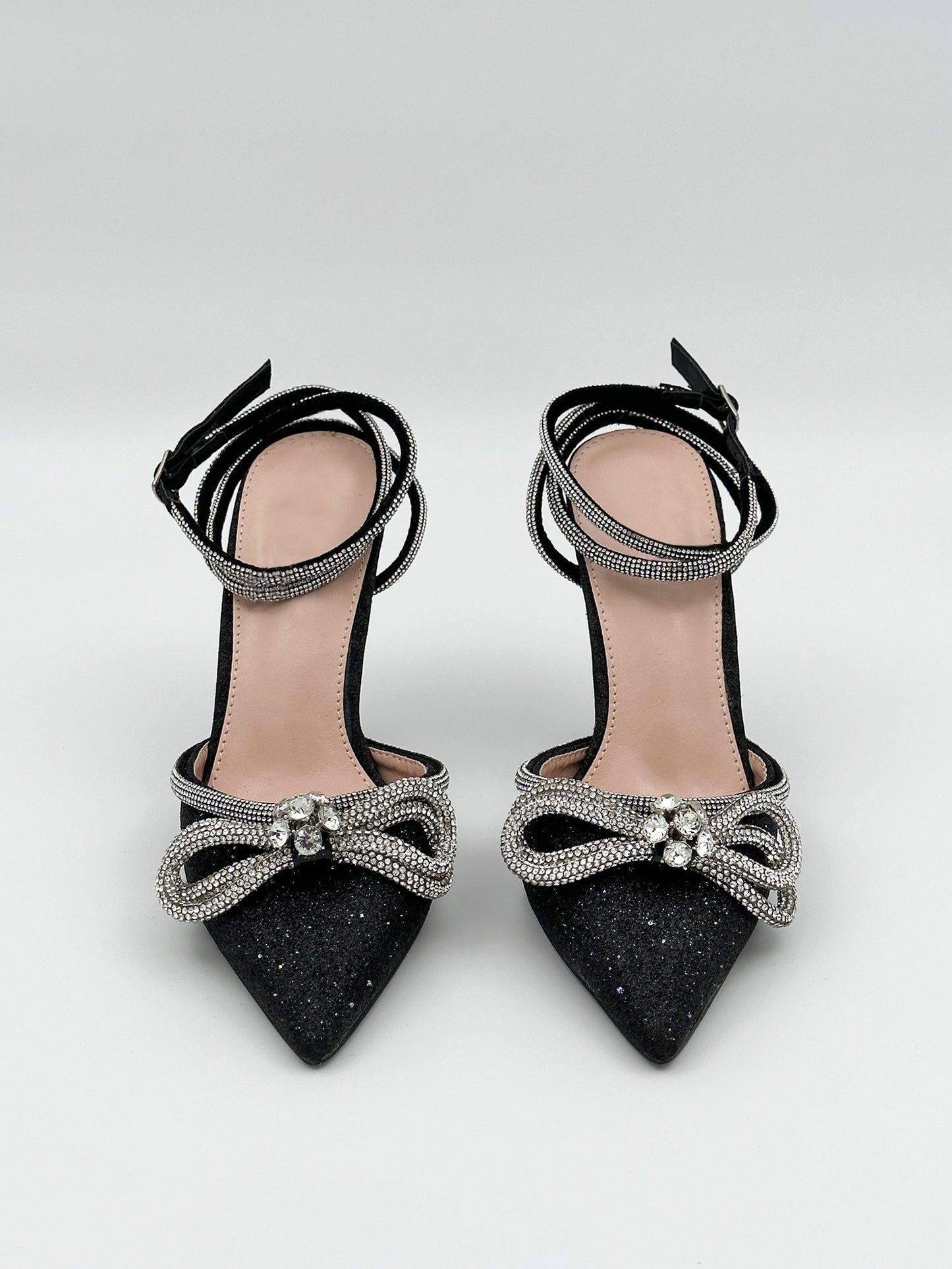 Belle | Diamond Bow Heels