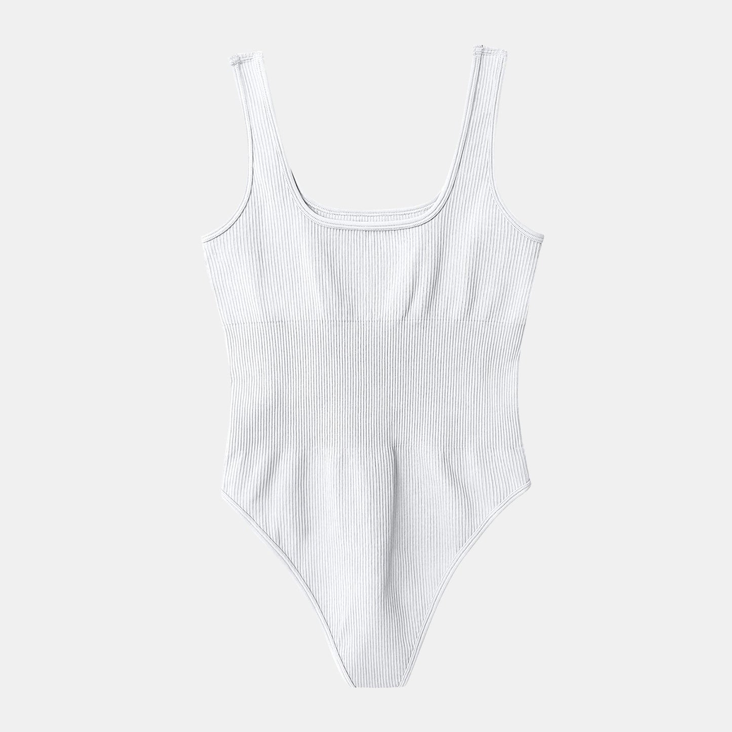 Ribbed Tank Cheeky Shapewear Bodysuit