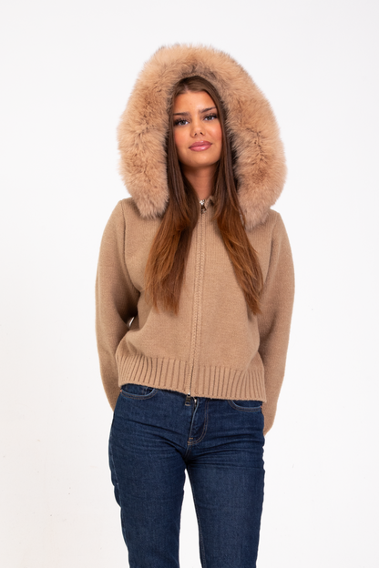 Olivia | Knitted Fur Jack