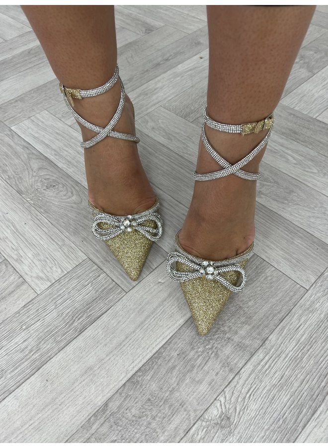 Belle | Diamond Bow Heels