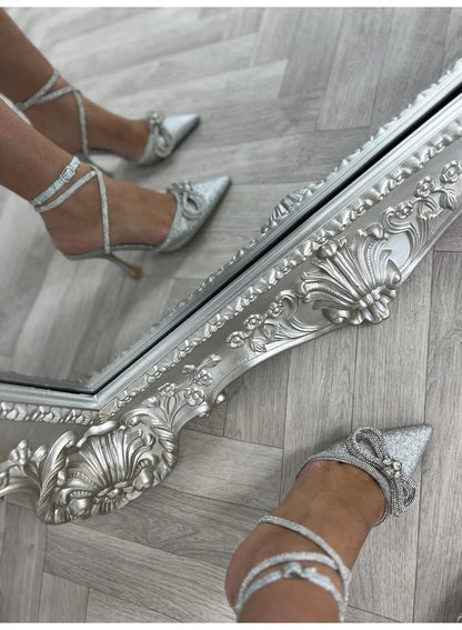 Belle | Diamond Bow Heels