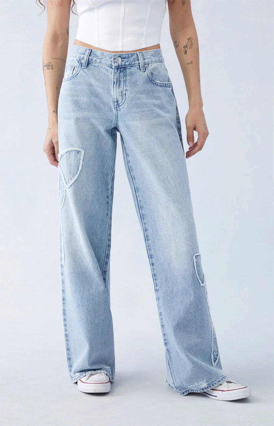 Stormi™ - Baggy Jeans Met Strik