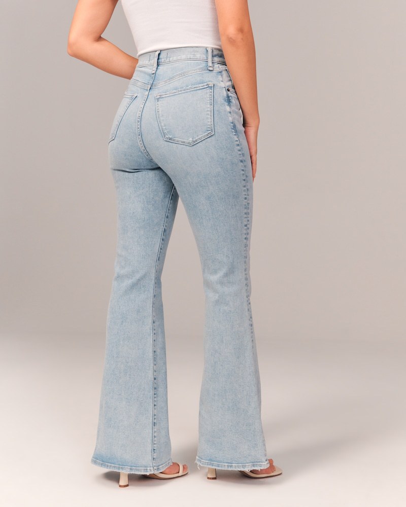 2023 New Stretched flared jeans high waist - 1+1 GRATIS